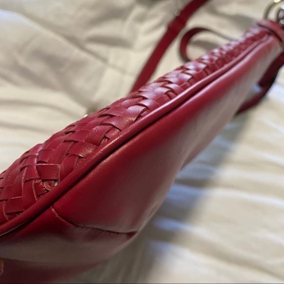 Coach Scarlet Kristin Woven Leather Hobo - Picture 10 of 13